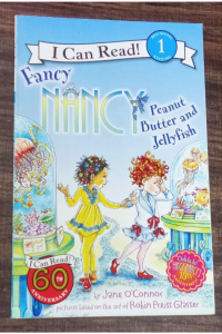 I can read!-fancy nancy peanut butter and jellyfish