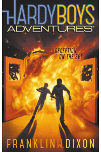 Hardy Boys Book 8 – Deception on the set